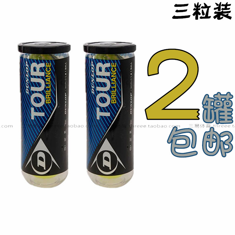 邓禄普Dunlop 网球/专业比赛用网球AO澳网/TOUR胶罐4粒装3粒装 - 图2