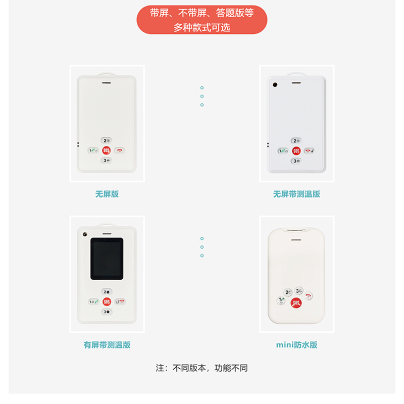 智能电子学生卡4G中小儿童学校胸牌员工牌打卡防走丢失GPS定位器-图1