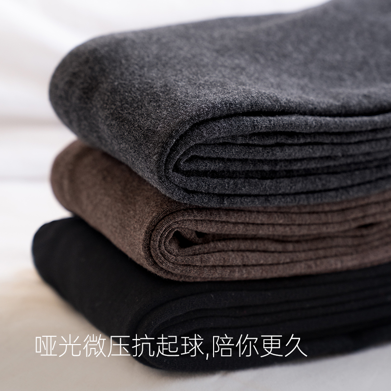 【热卖24万条】靴下物深灰色打底裤秋冬加绒厚黑色显瘦咖色连裤袜