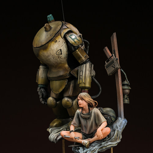 末那末匠丨横山宏《The Load Out》联名款收藏艺术雕像 - 图0