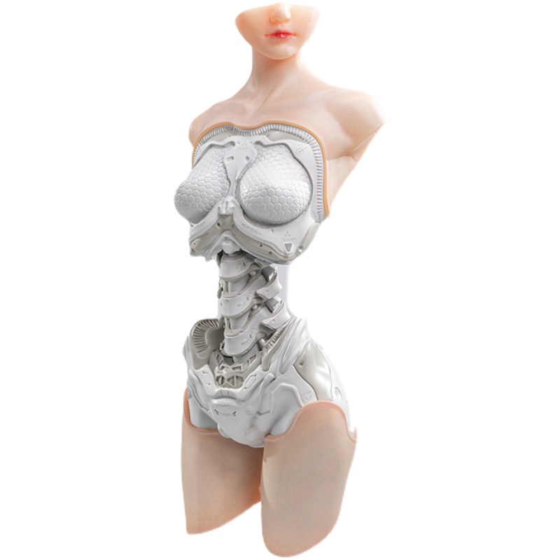 末那末匠丨K《Android EL01 Torso ver.1》赛博机械姬艺术雕像-图3