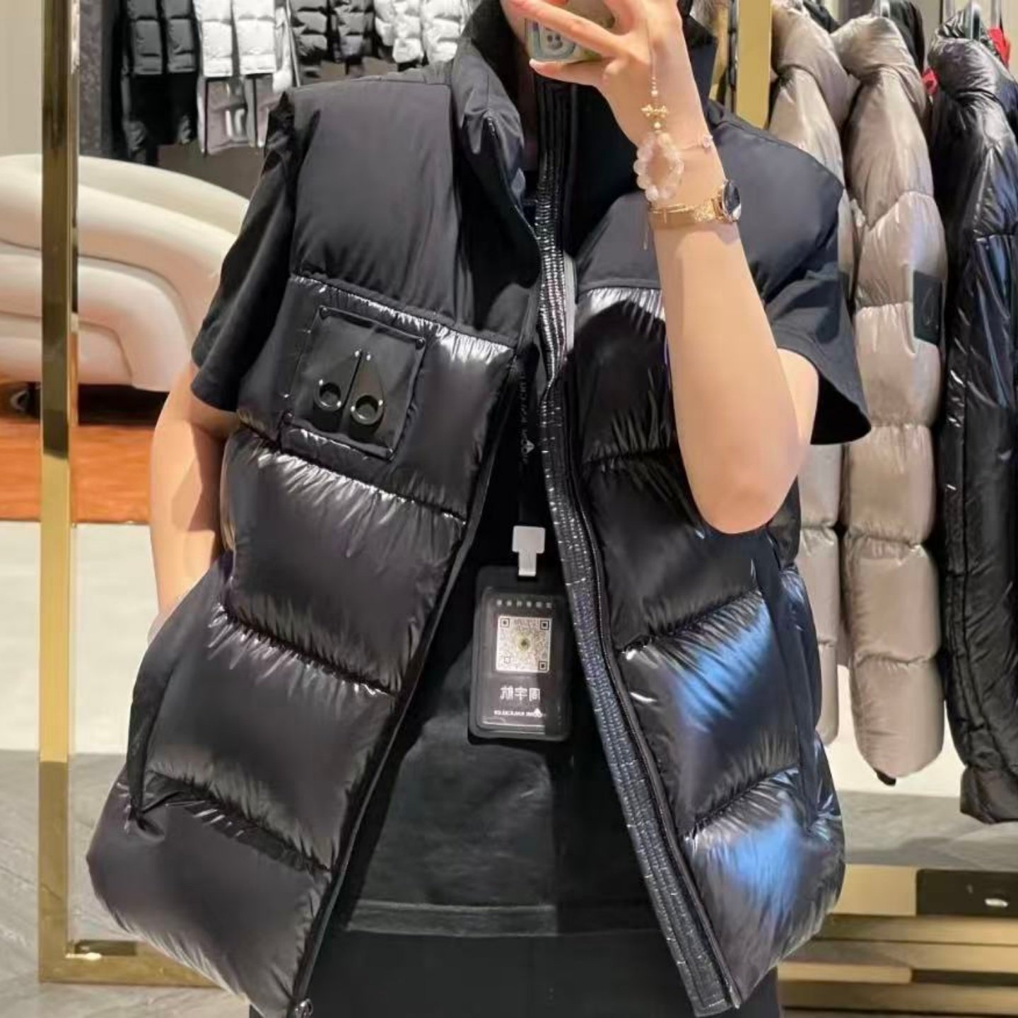 Moose Knuckles/慕瑟纳可加拿大金属剪刀羽绒马甲保暖男女外套,淘宝优惠券,粉丝福利购,淘宝优惠卷