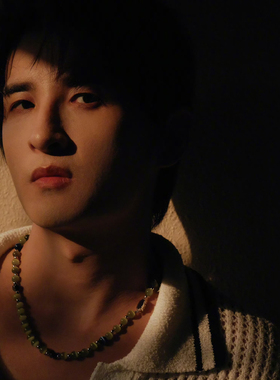 张远同款绿猫眼石项链