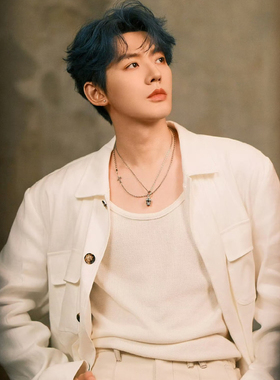 邓为同款项链嘻哈叠戴颈链