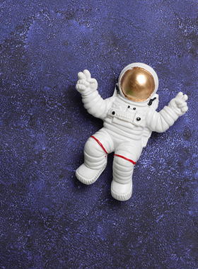太空宇航员地球星球创意冰箱贴