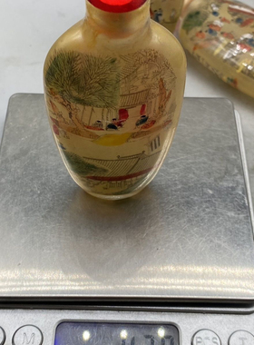 古玩收藏精美内画琉璃鼻烟壶做工特色精致随机发货一个