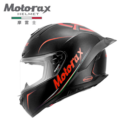 MOTORAX摩雷士R50S/50摩托车头盔大尾翼全盔安全帽防护男女四季_虎窝淘