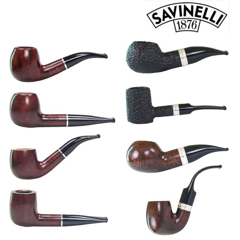 【送套装】意大利savinelli 沙芬男士石楠木烟斗少女喷泉手工老式 - 图3