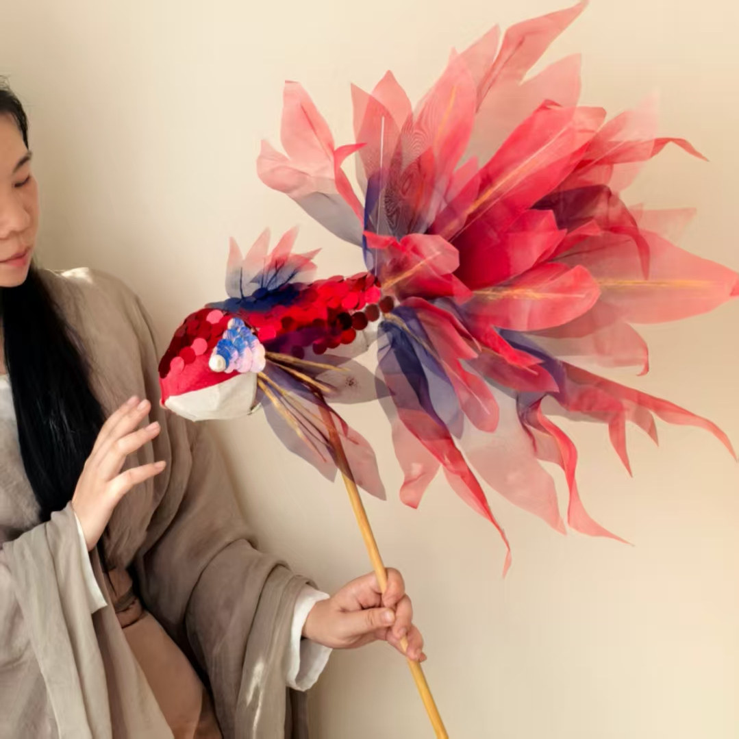 「木子手作」锦鲤鱼灯笼 非遗diy手工灯笼 中秋节灯笼diy 婚庆,淘宝优惠券,粉丝福利购,淘宝优惠卷