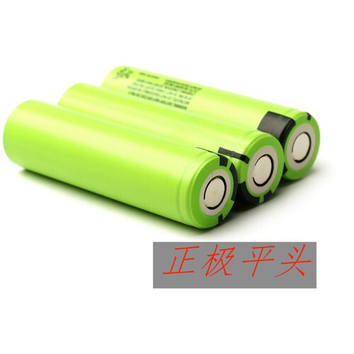 松下绿皮散装  NCR18650GA 标称3300mah 手电筒3.7V锂电池 - 图1