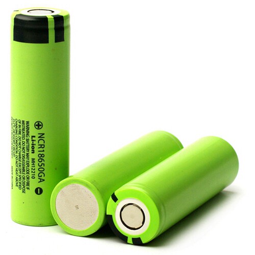 松下绿皮散装  NCR18650GA 标称3300mah 手电筒3.7V锂电池 - 图3