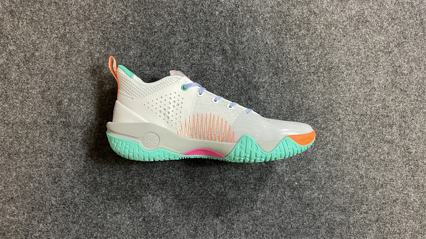 李宁篮球鞋男22新款韦德之道冷血晨曦拉塞尔低帮减震球鞋ABPS007 - 图0