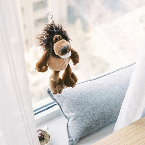 儿童节礼物毛绒玩具长颈鹿狮子老虎大象猴丑萌公仔布偶布娃娃玩偶 - 图2