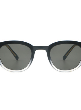 时尚凹造型太阳镜男士黑色小框眼镜复古高级感茶色墨镜女防紫外线