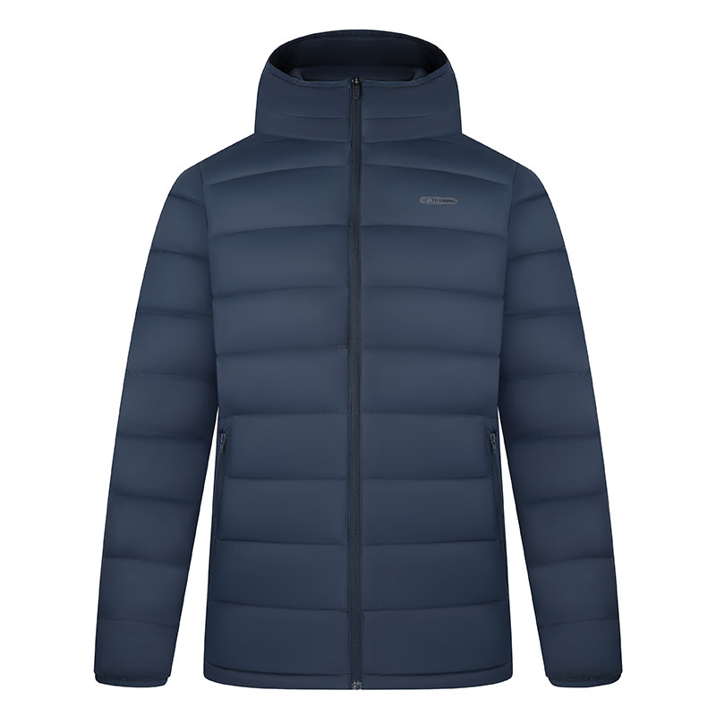 361短款羽绒服男士2024冬季新款轻薄连帽防风保暖运动外套男冬装