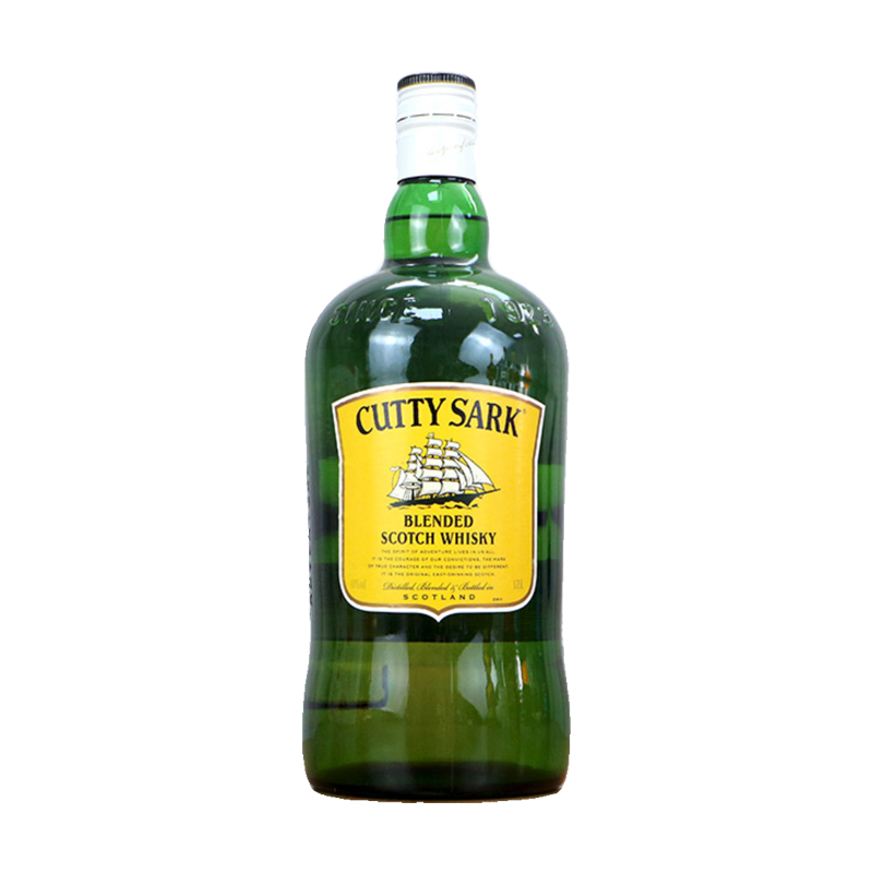 顺风调配苏格兰威士忌1.75L CUTTY SARK 英国进口绿皮书同款洋酒 - 图2