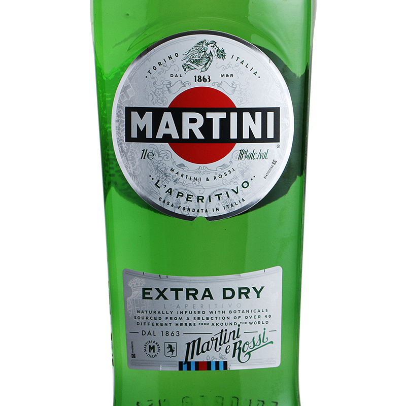 Martini马天尼干味美思 威末酒 意大利原装进口洋酒 开胃酒1000ml - 图1