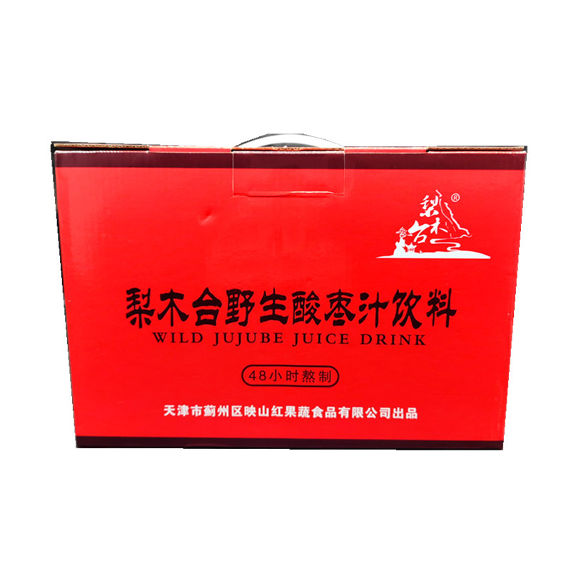 梨木台野生酸枣汁饮料360ml*8瓶/箱天津蓟县特产蓟州塑料瓶整箱 - 图3