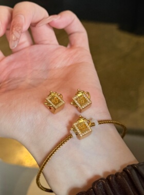 千夕 足金999招财手绳黄金手环女款情侣新年情人节生日礼物送女友