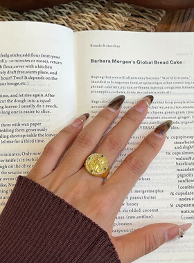 千夕足金999雅典女王戒黄金戒指女款送女友七夕情人节生日礼物