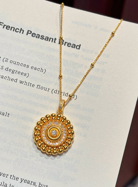 千夕 足金999福禄圆满黄金吊坠时尚女款情侣情人节生日礼物送女友