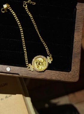 千夕 足金999赚赚马手链黄金手链女款七夕情人节生日礼物送女友