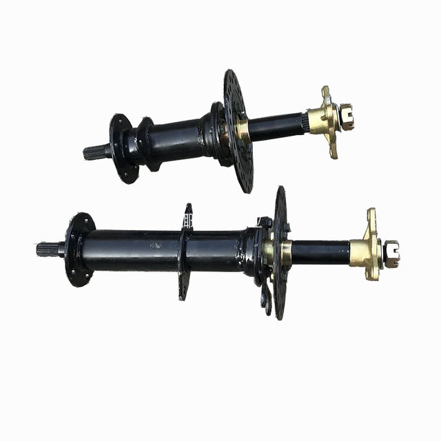 Electric ATV rear axle and half shaft