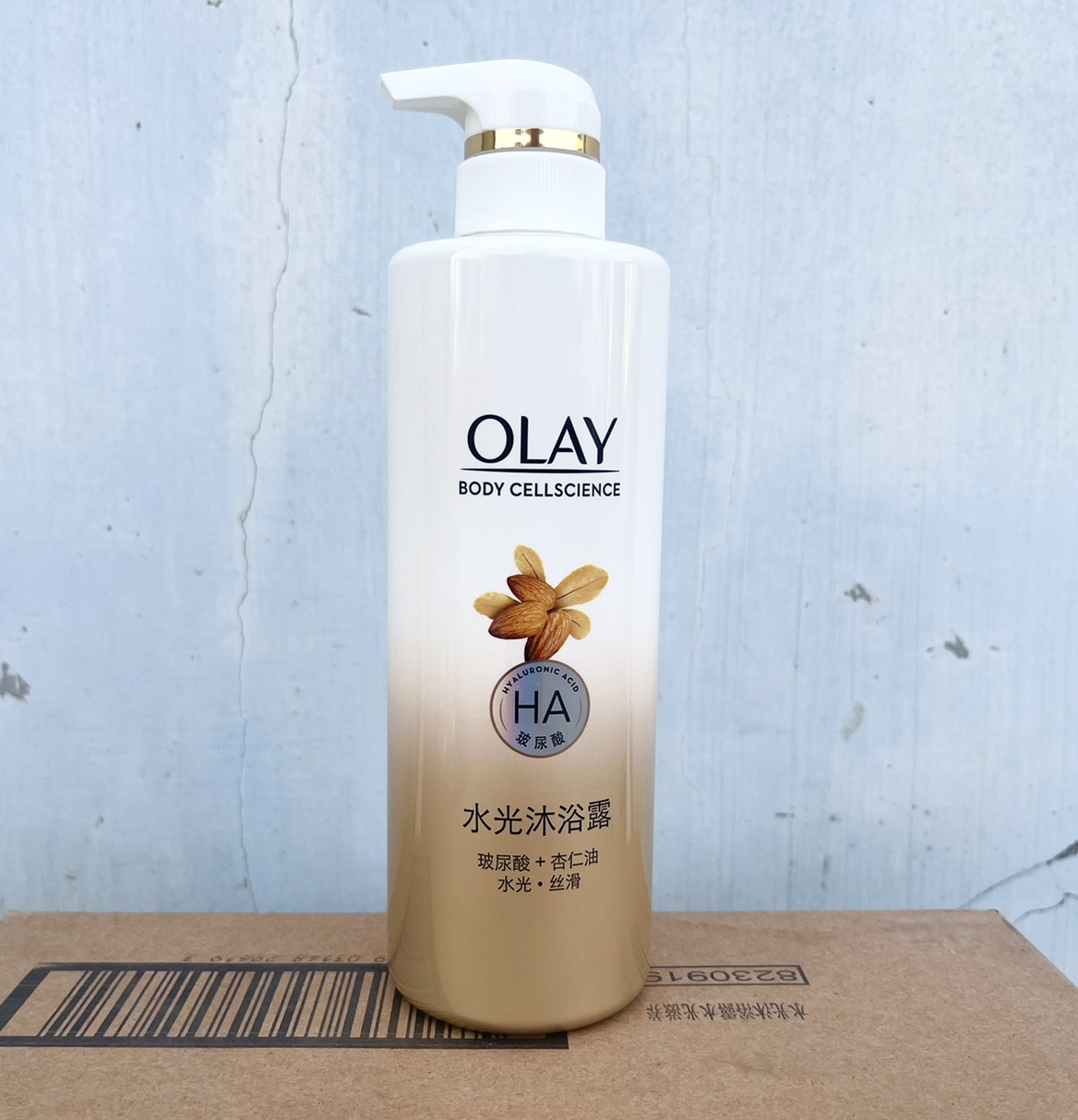 Olay玉兰油沐浴露玻尿酸精华百花蜜白珍珠保湿留香水光沐浴乳正品 - 图0