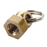 Медная -тип улитка, винтовая крышка для украшения медных гаек