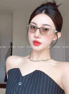 欧美风辣妹太阳眼镜连体骑行墨镜