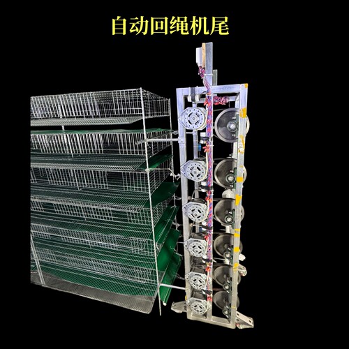 半自动清粪机鸽笼鹌鹑笼鸡笼立式笼子专用220v电动自动清理粪便机 - 图1