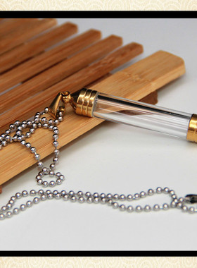 胎毛五路财神挂件可打开吊坠