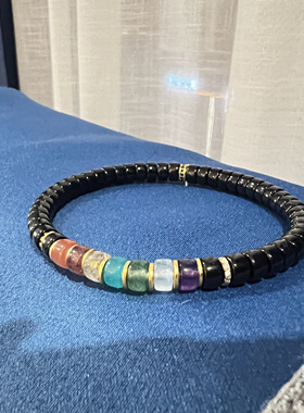 【秘境珠宝】墨佑·文玩彩色多宝手串