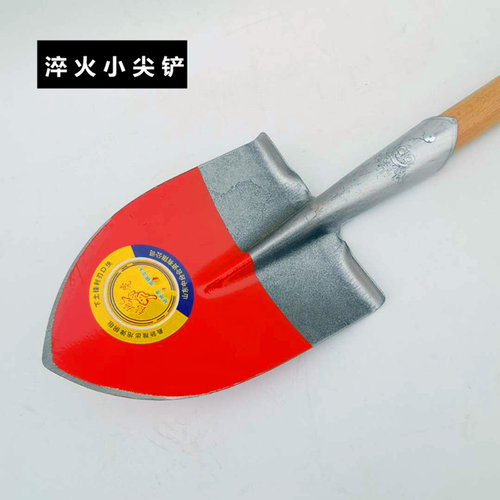 加长柄户外锹工兵铲锰钢淬火自救防身小锹自驾脱困205露营车 - 图0
