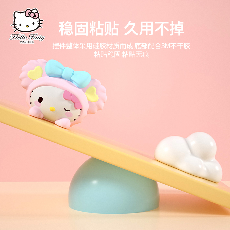 Hellokitty车内摆件可爱卡通汽车载中控台装饰用品女生创意小摆件 - 图2