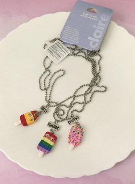 CLAIRE'S饰品冰淇淋雪糕项链