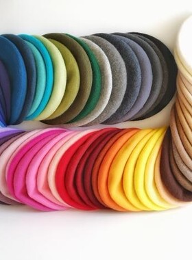 石原里美同款WOOL澳洲进口羊毛贝雷帽秋冬款成人帽子画家帽基本款