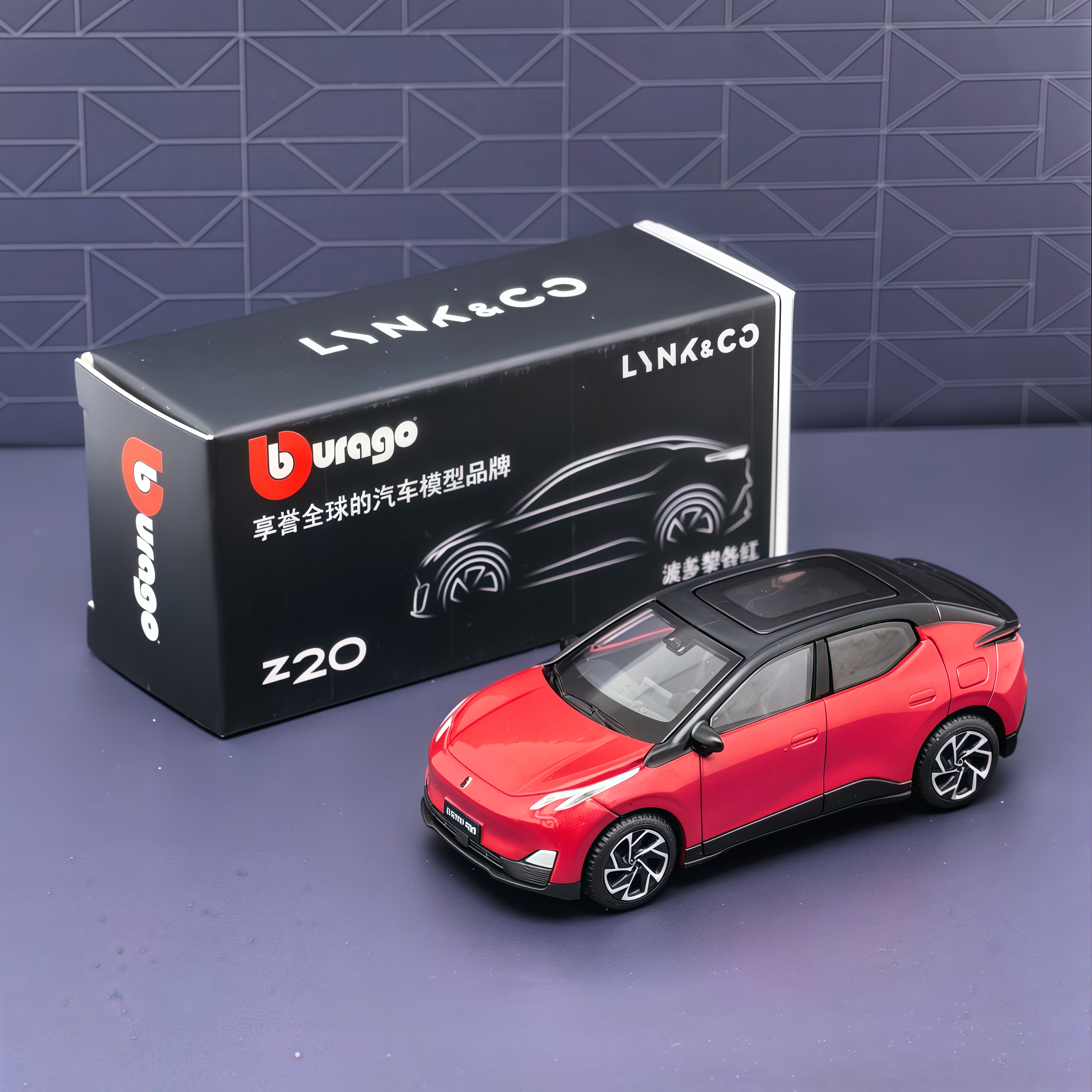 比美高领克01 02 03+05极氪zeekr合金车1:64仿真玩具成人收藏模型