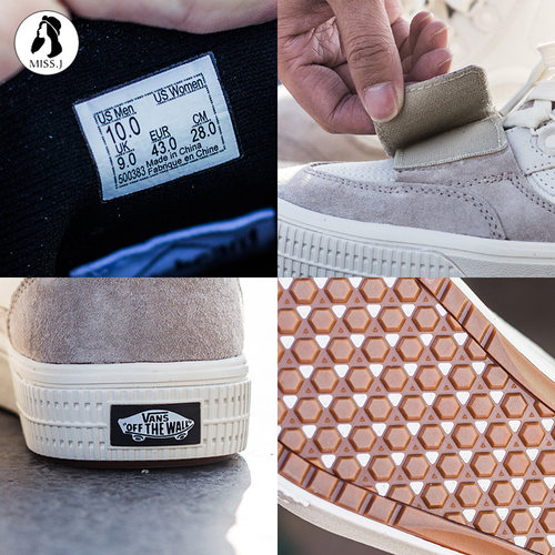 VANS正品Static CC MTE米白高帮机能户外男女鞋登山鞋VN0A4P3LTWT - 图2