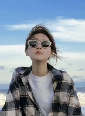 防晒简约复古男女明星同款墨镜