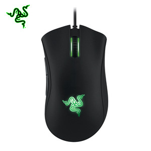 宁美国度 razer雷蛇炼狱蝰蛇办公笔记本台式电脑usb有线吃鸡电竞游戏专用鼠标绝地求生外设lol/cf压枪宏网吧