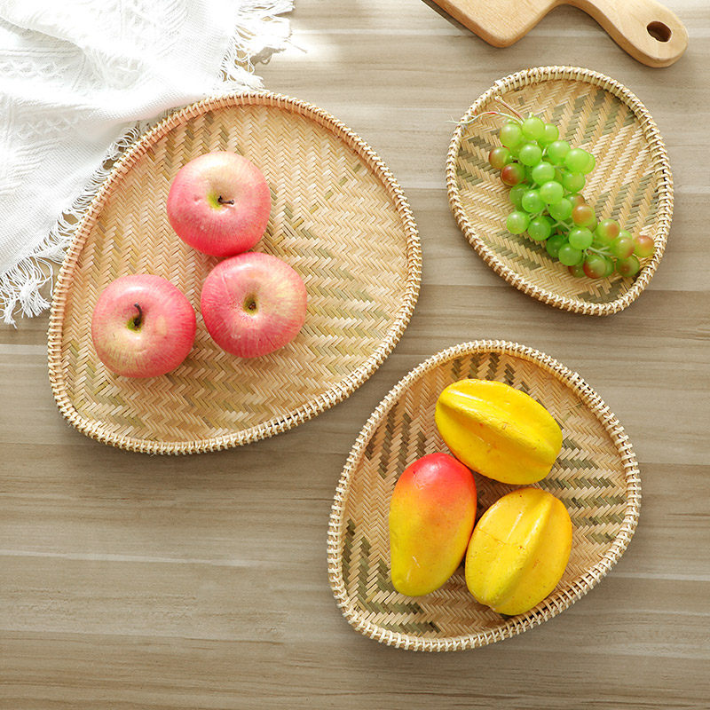 【清仓捡漏】手工竹编篮竹制簸箕家用收纳筐 5折 拍完即止不补货,淘宝优惠券,粉丝福利购,淘宝优惠卷