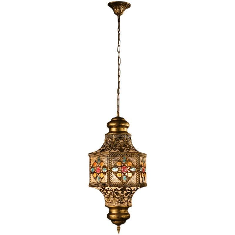 异丽东南亚风格复古铁艺吊灯酒吧工业风餐厅客厅茶室灯饰泰式灯具,淘宝优惠券,粉丝福利购,淘宝优惠卷