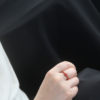 Natural genuine beads ins trendy south red ring ring