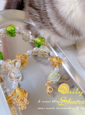 岛屿暖阳原创手作西洋古董琉璃珠