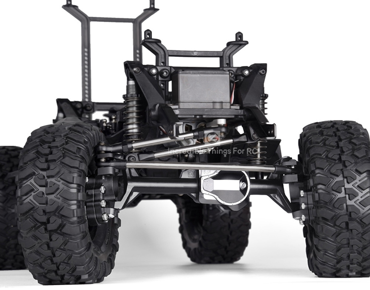 GRC TRX4 G2荒野金属车桥 门桥升级 合金铸造 全套版 GAX0121BFB - 图1