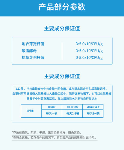 派兰德益生菌宠物狗狗猫咪促进肠胃宝消化增强免疫益肠舒保健品 - 图2
