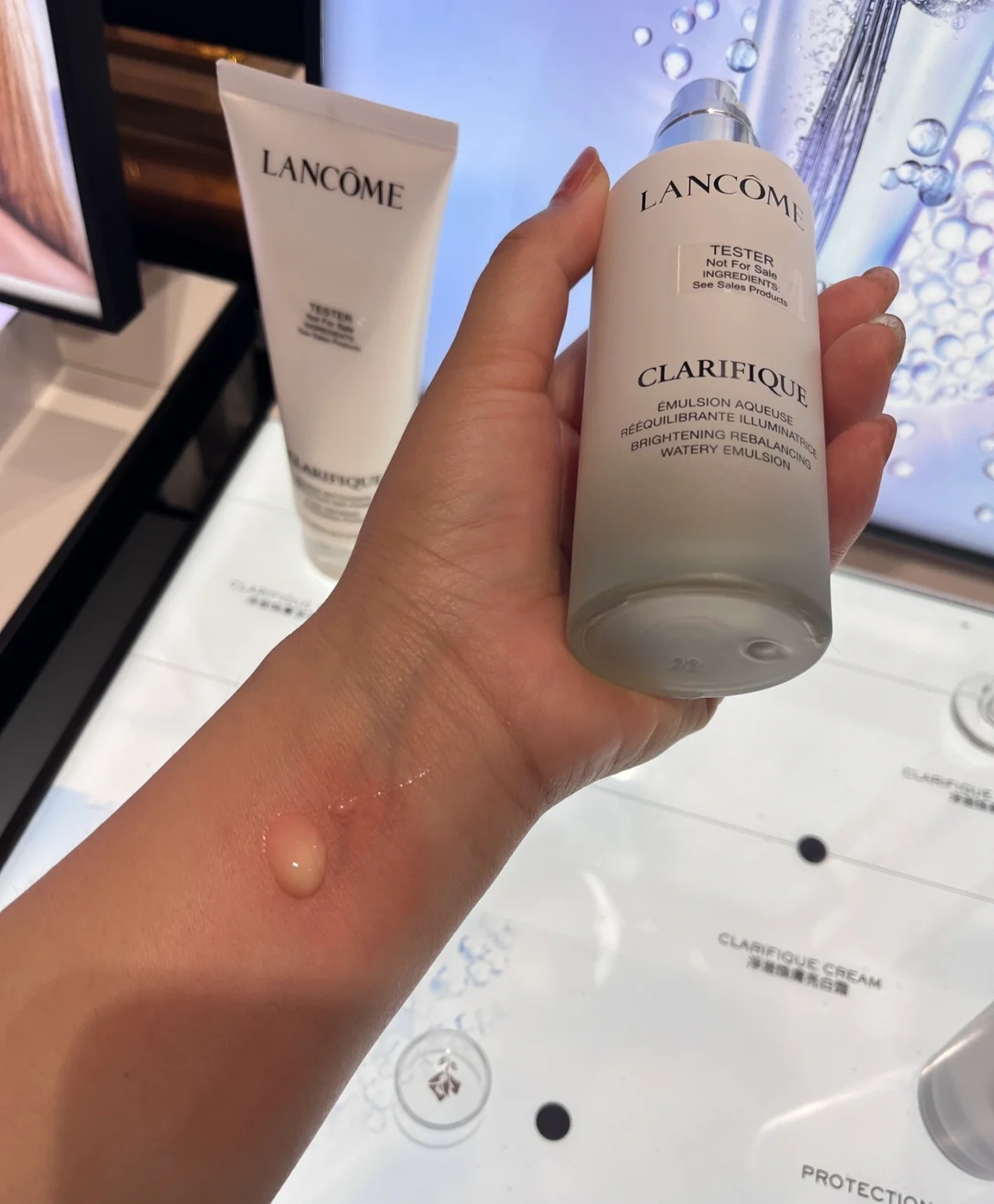 Lancome兰蔻极光乳液5号净澈焕肤亮白嫩白保湿控油淡斑去痘印75ml - 图0