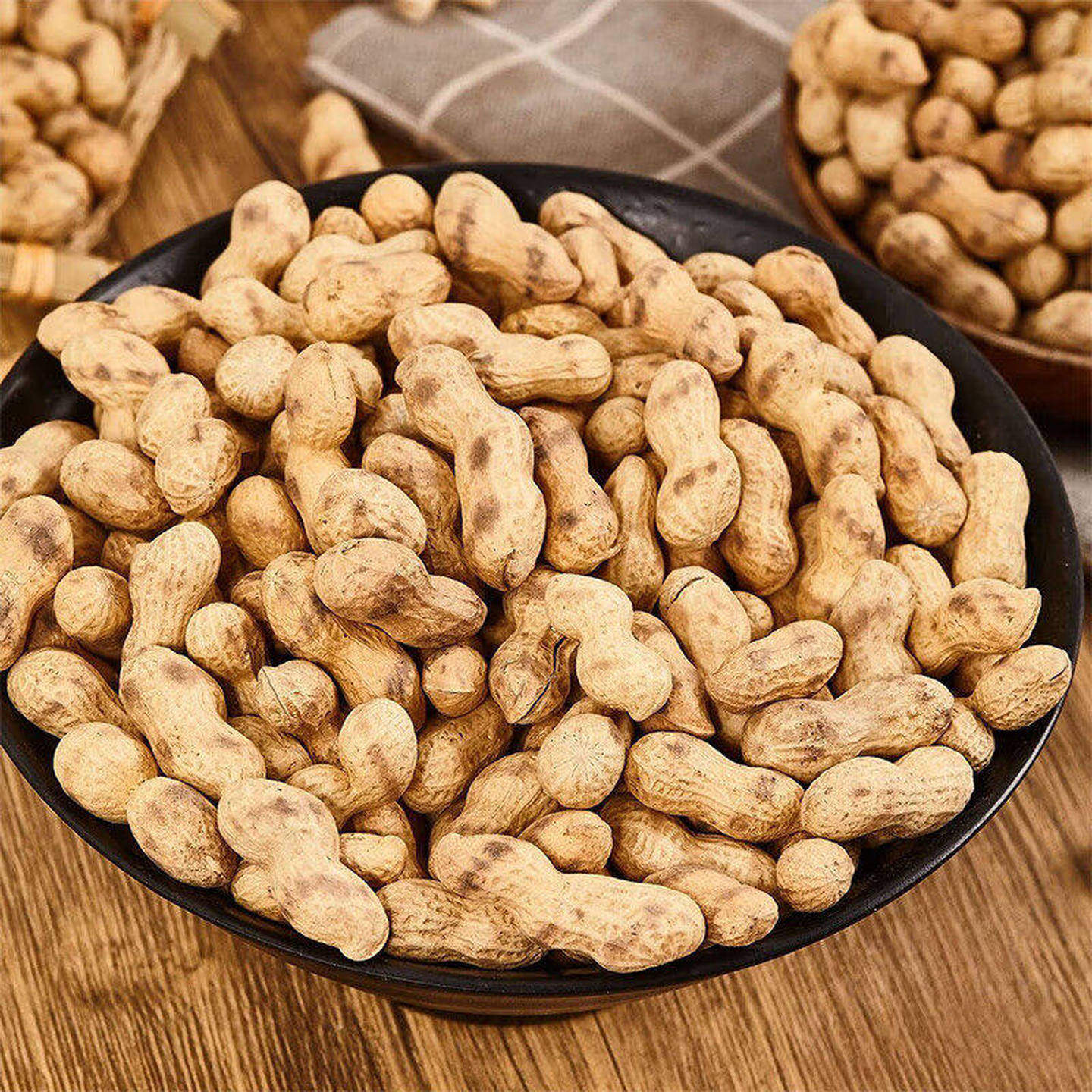 柴火花生烤花生新花生豆大颗粒炒货原味带壳零食坚果年货旗舰店,淘宝优惠券,粉丝福利购,淘宝优惠卷