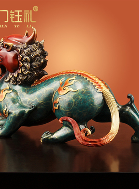 貔貅铜祝福中式礼品办公室摆件